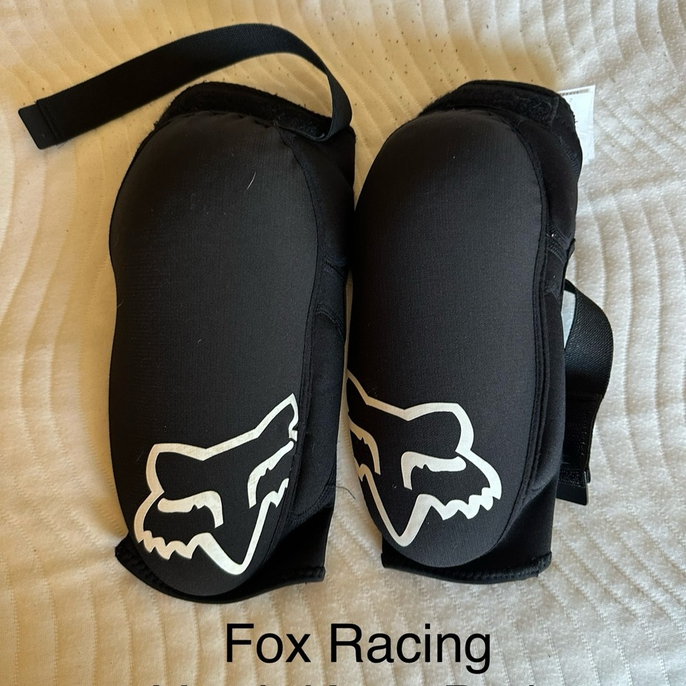 Fox Racing Black Knee/Shin Pads
